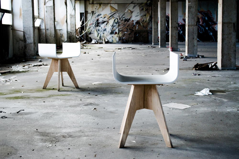 Taboustool: A Stool Made of Solid Surface HI-MACS®