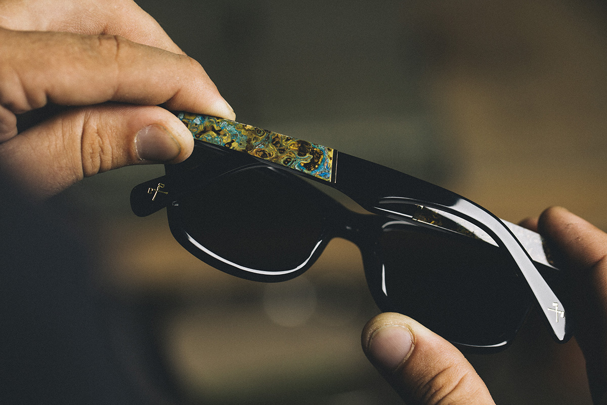 Sunglasses Created Through Natural Oxidization