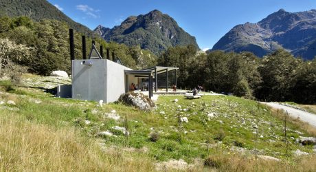 Routeburn Shelter in New Zealand