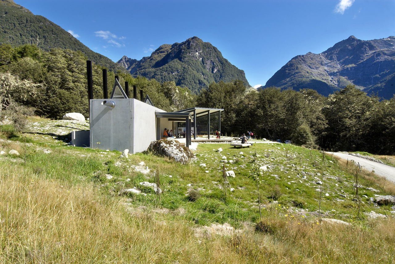 Routeburn Shelter in New Zealand