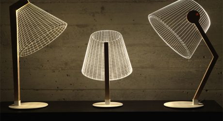 New Modern 3D Optical Illusion Lamps from Studio Cheha