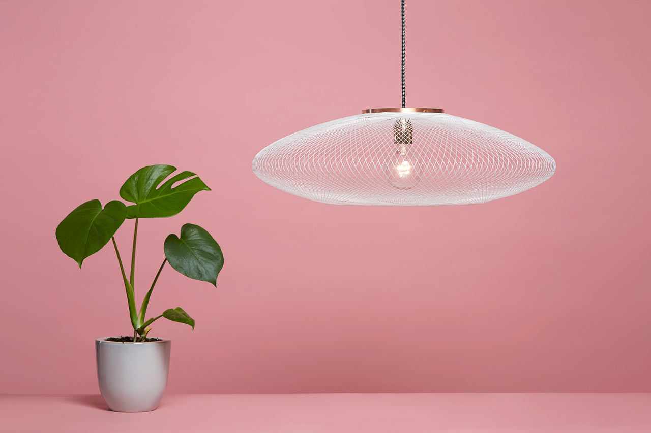A Lamp Made with the Help of a Robot