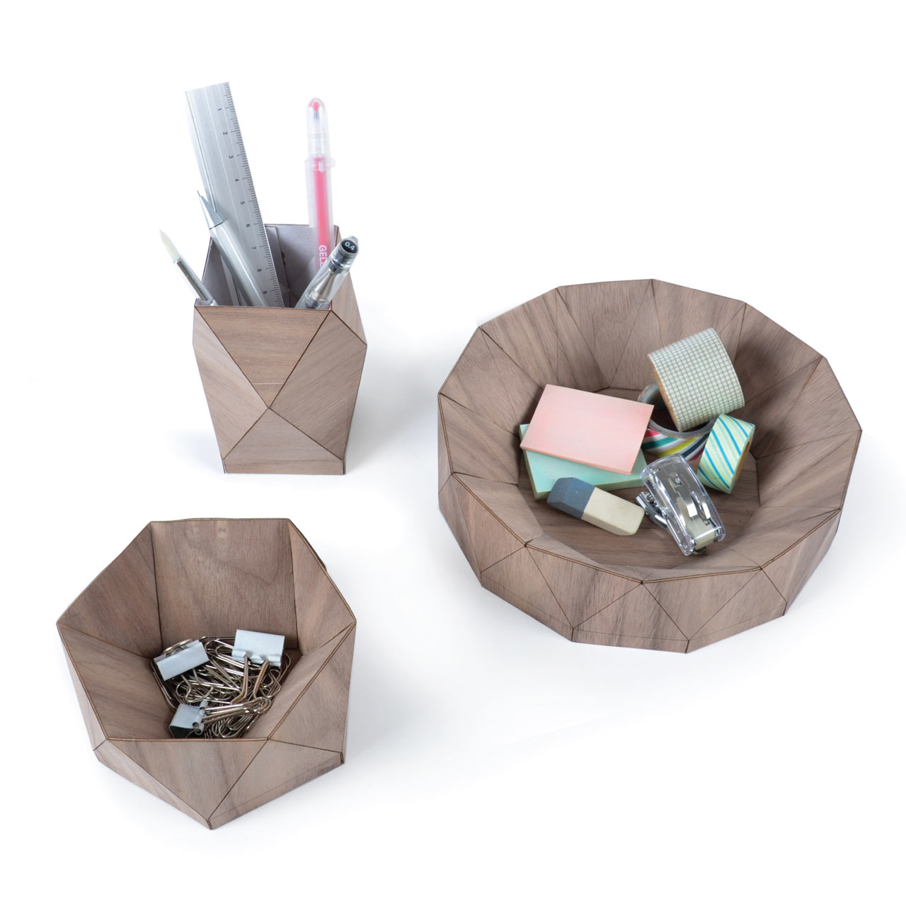 Hand Folded Wooden Objects for the Home