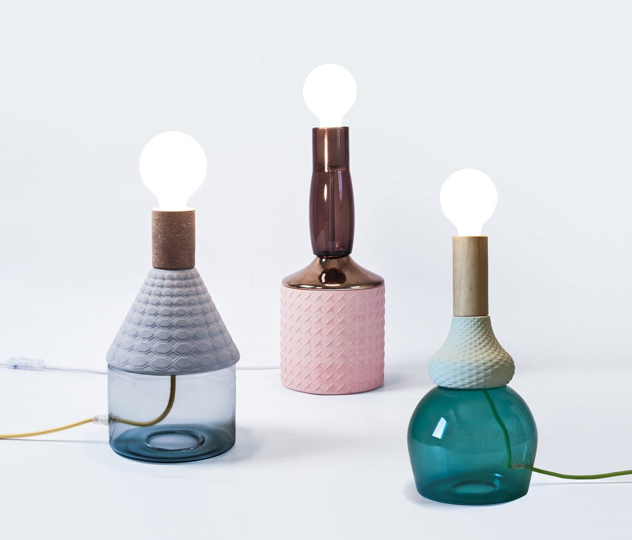 MRND: Lamps Inspired by Giorgio Morandi