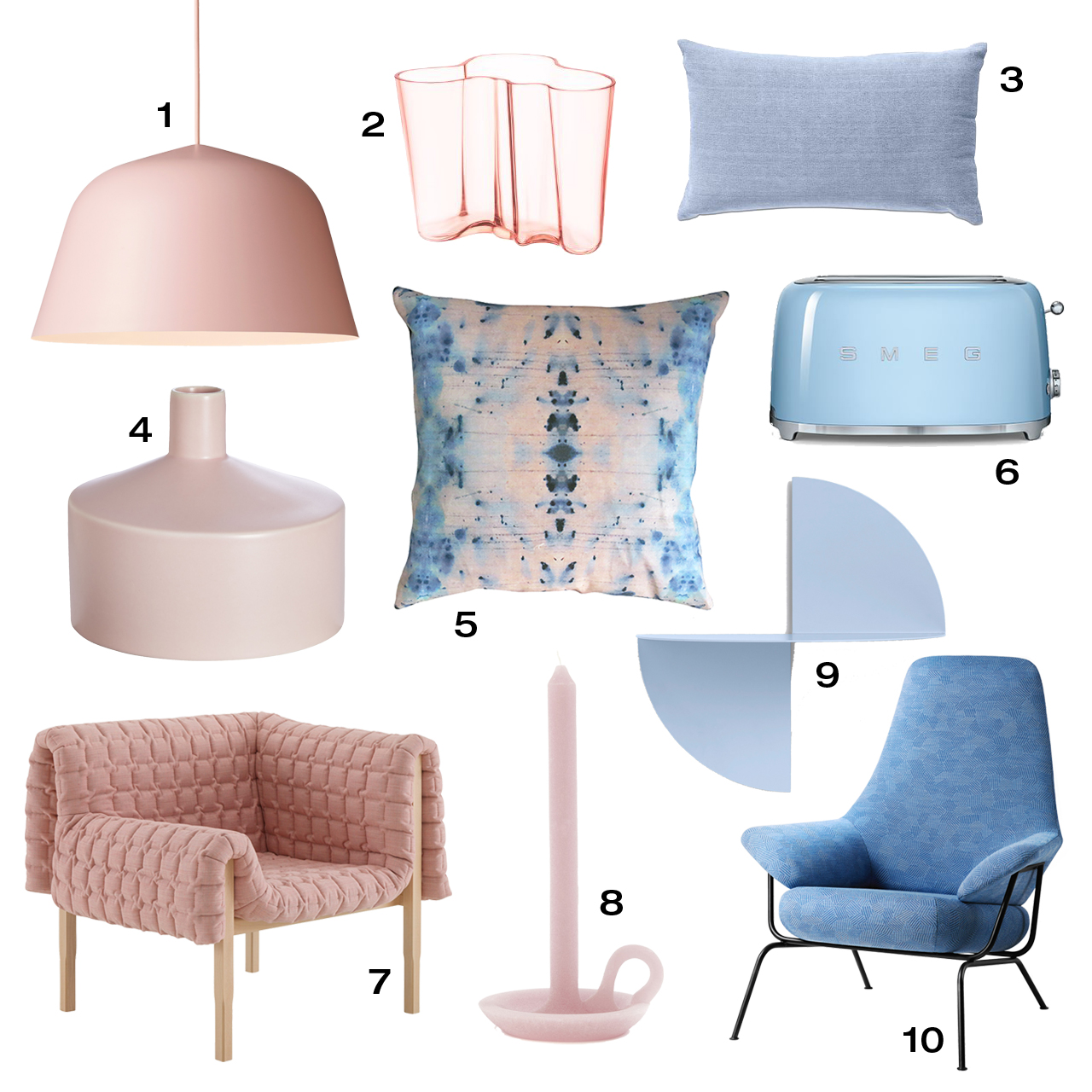 Pantone Color of the Year 2016: Serenity & Rose Quartz