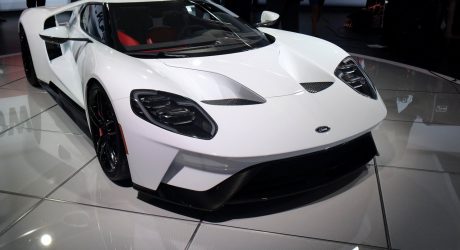 A Sketch Comes to Life at the 2016 Detroit Auto Show: 2017 Ford GT Supercar