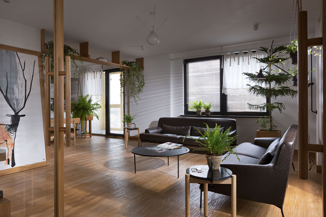 An Apartment for a Small Family in Kiev, Ukraine
