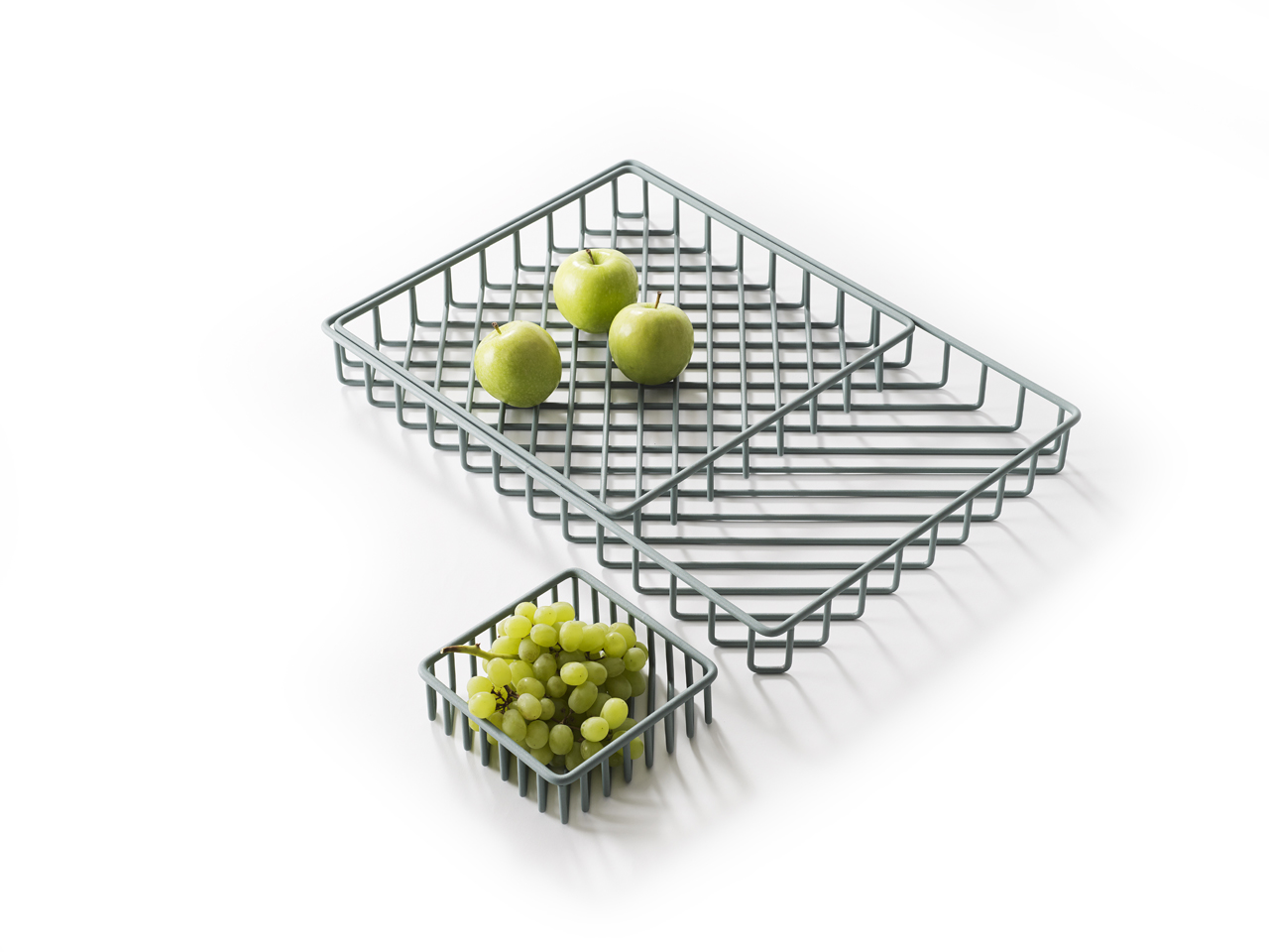Stackable, Patterned Trays by Frederik Roijé