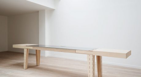 A Multipurpose Table with a Reversible Top