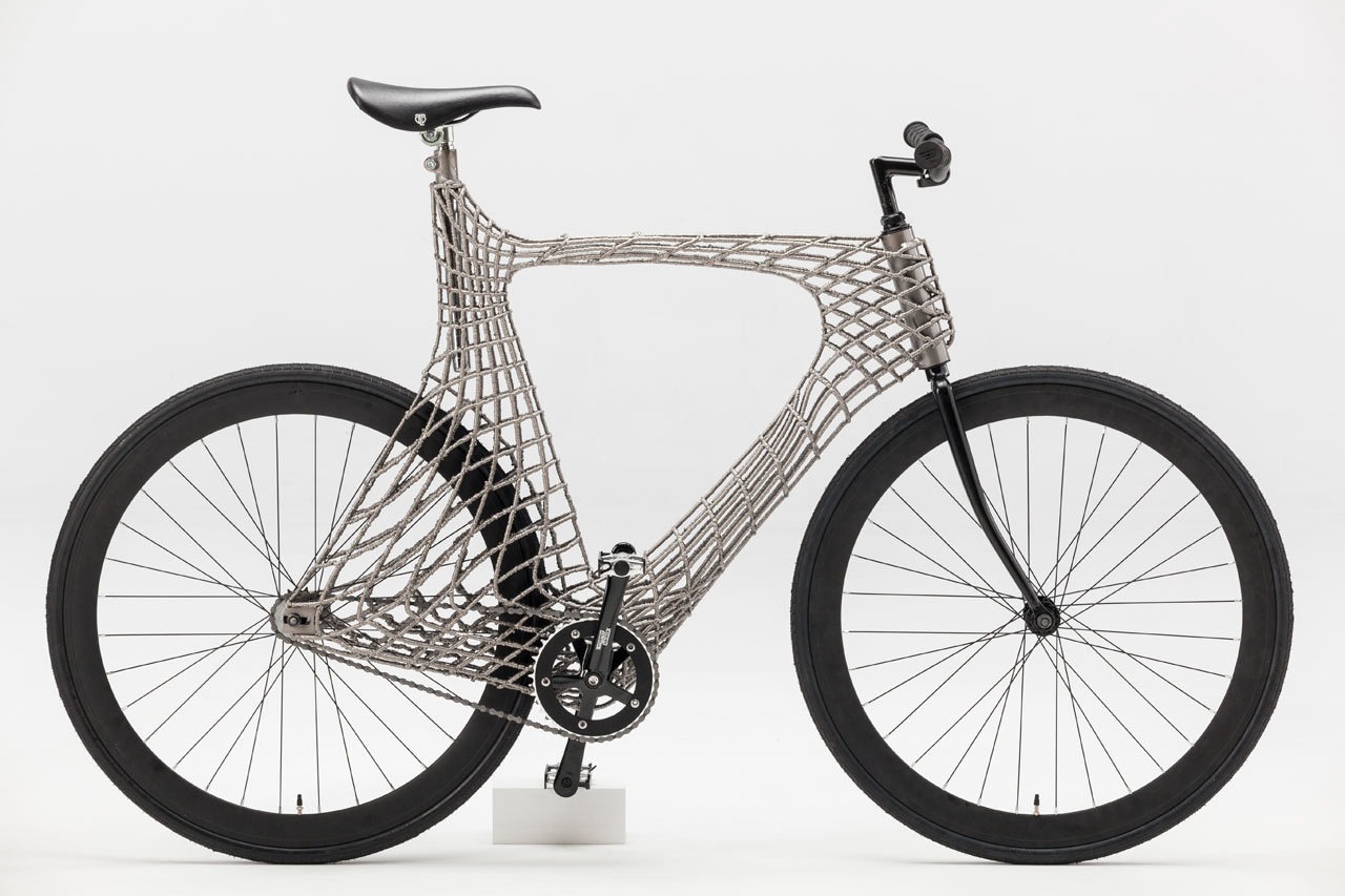 A Fully Functioning, 3D Printed Stainless Steel Bicycle