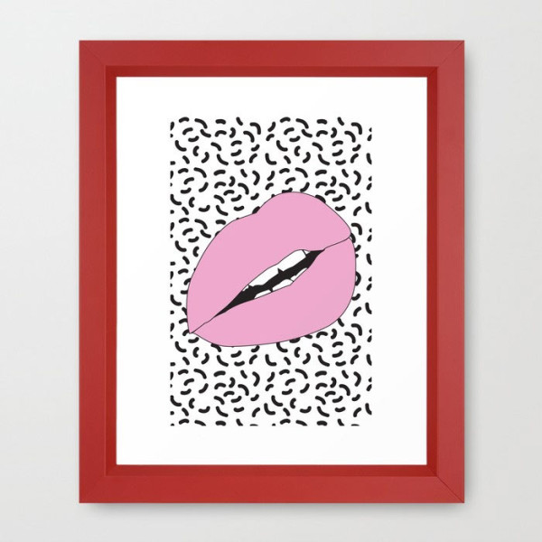 lips-juy-framed-prints
