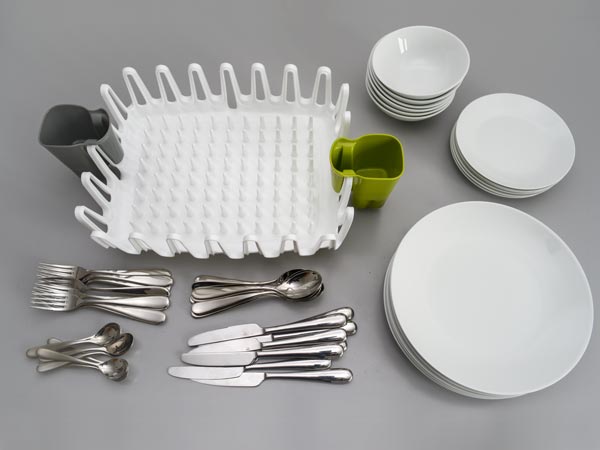 The ILO Clam Shell Dish Drainer by Scott Jarvie