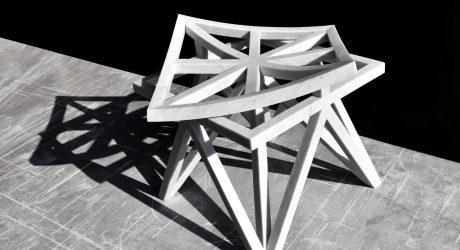 Geometric Furniture Inspired by Arabesque Patterns