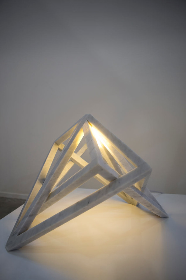 Double Square Lamp