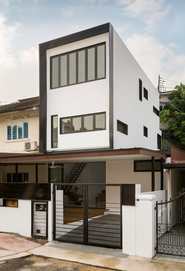 An Old, Dark House is Transformed in Singapore - Design Milk