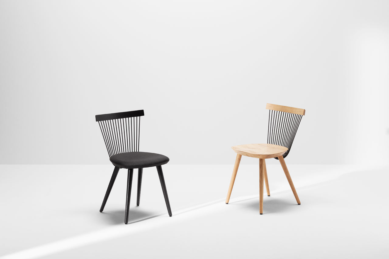 WW Chair: A Modern Windsor Chair Made With Wire