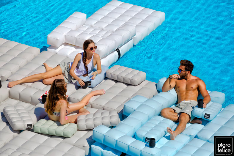 Inflatable Furniture That Double as Pool Floats