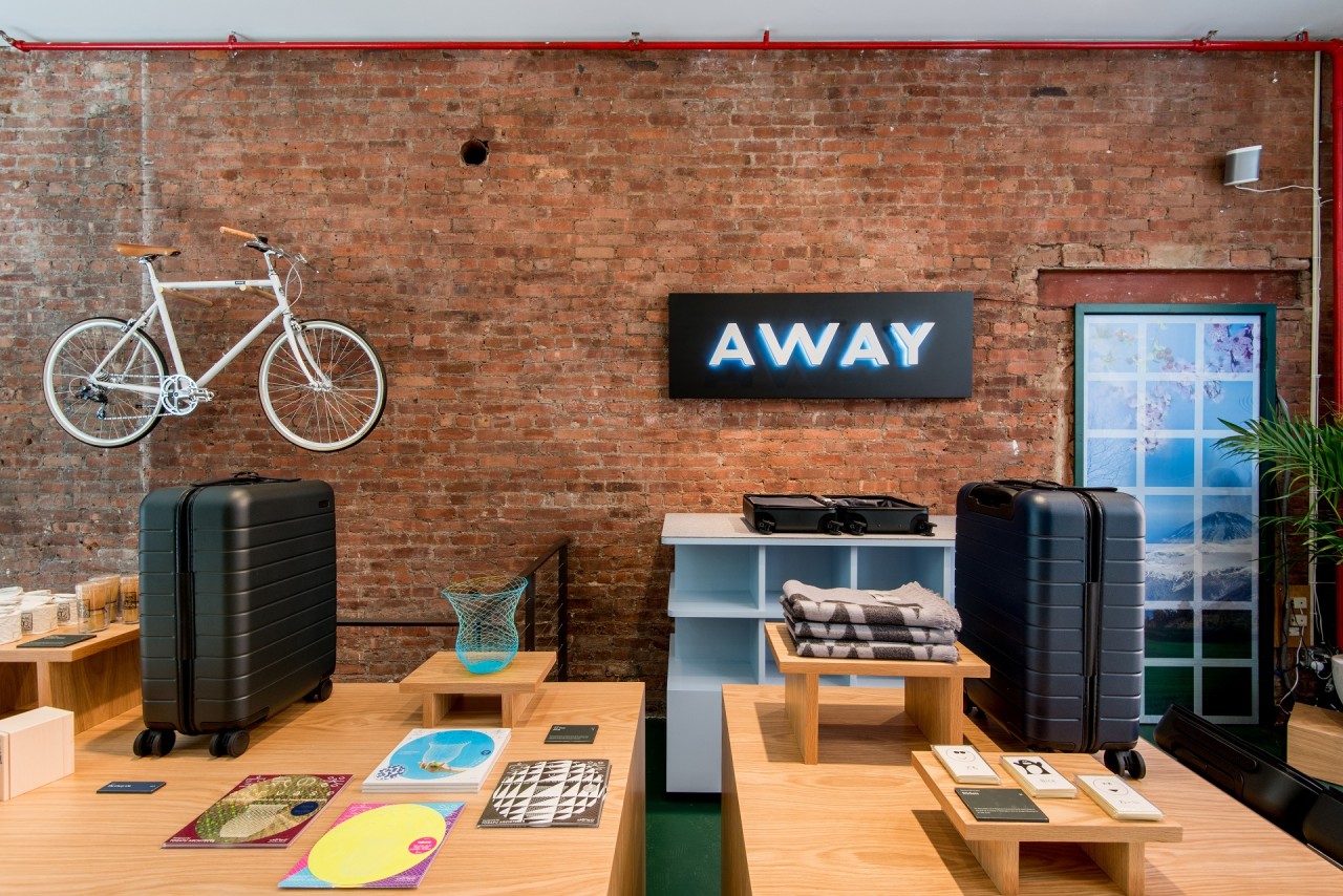 away travel retail stores