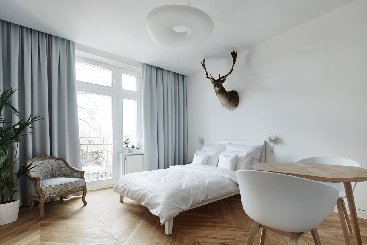 A Minimalist Studio Apartment In Krakow Design Milk