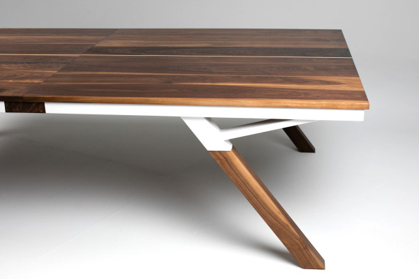 Solid Walnut Ping Pong Table — Sean Woolsey Studio, ping pong