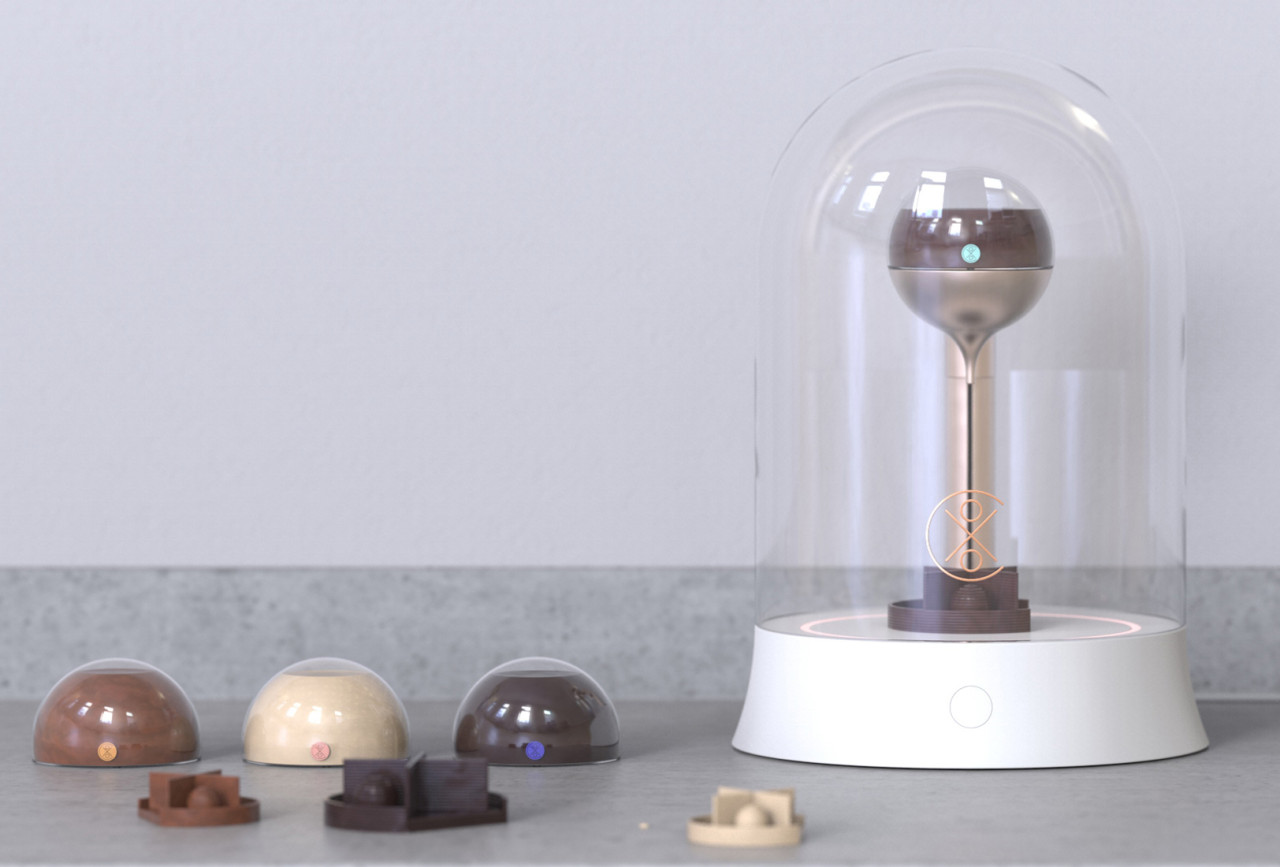The XOCO Chocolate 3D Printer