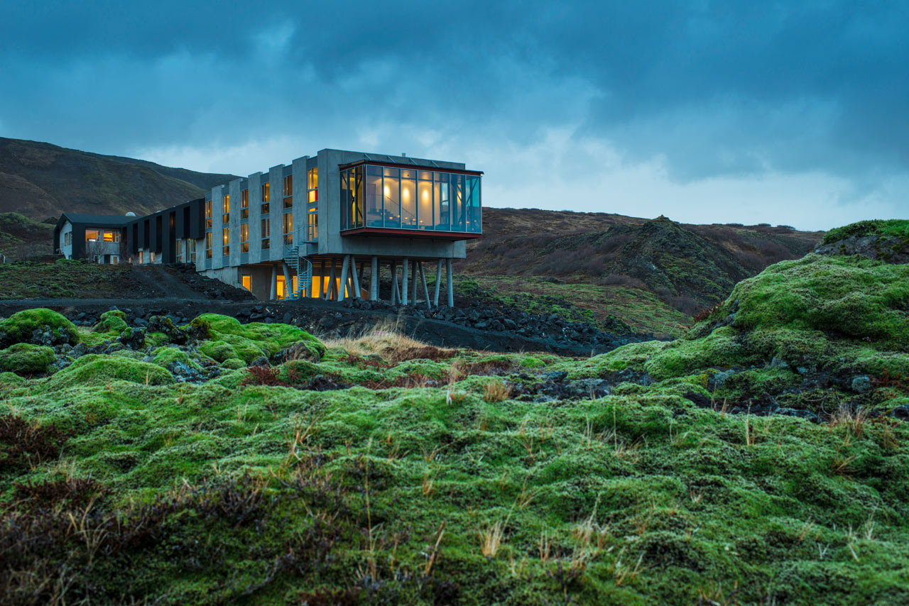 An Abandoned Inn Becomes an Eco-Conscious Hotel in Iceland