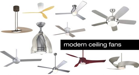 10 Modern Ceiling Fans That Are a Breath of Fresh Air