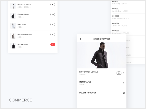 Squarespace Mobile Commerce