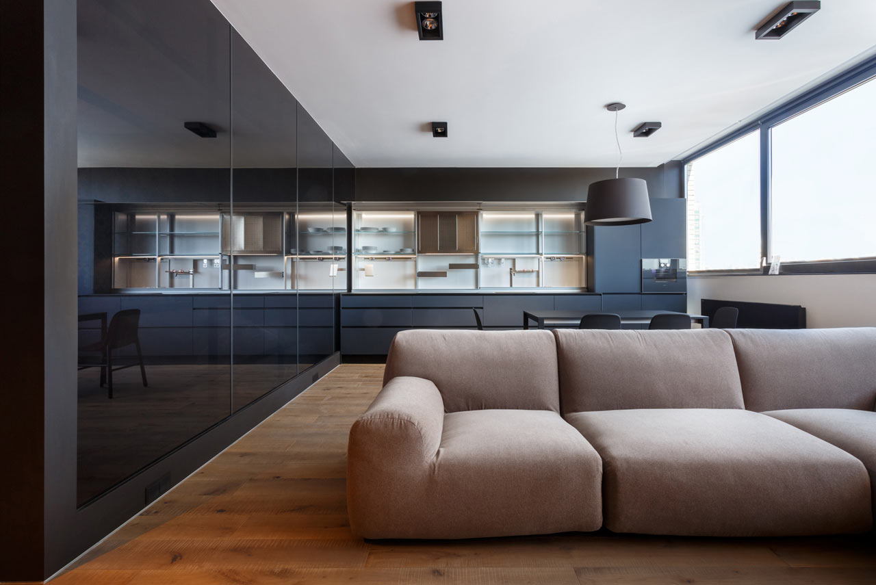 A Young Man’s Kiev Apartment Goes Modern
