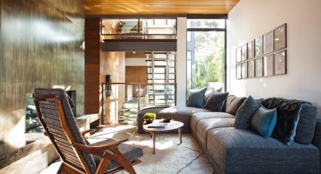 A House with Mid-Century Modern and Italian Influences