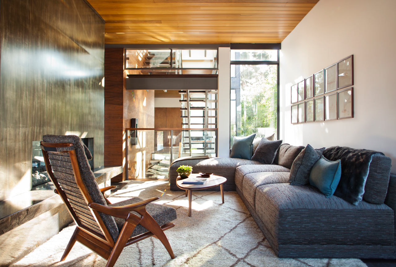 A House with Mid-Century Modern and Italian Influences