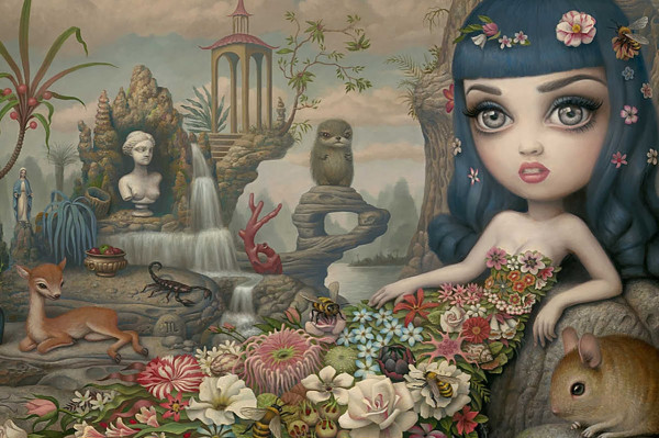 Katy Aphrodite (detail) by Mark Ryden \\\ Pop surrealism