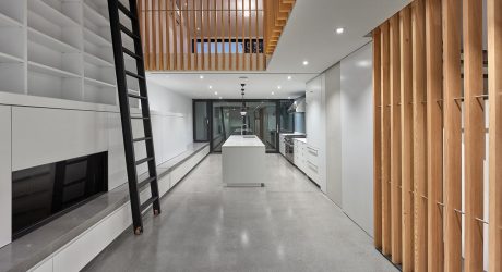 A Montreal Townhouse with a 32′ Atrium