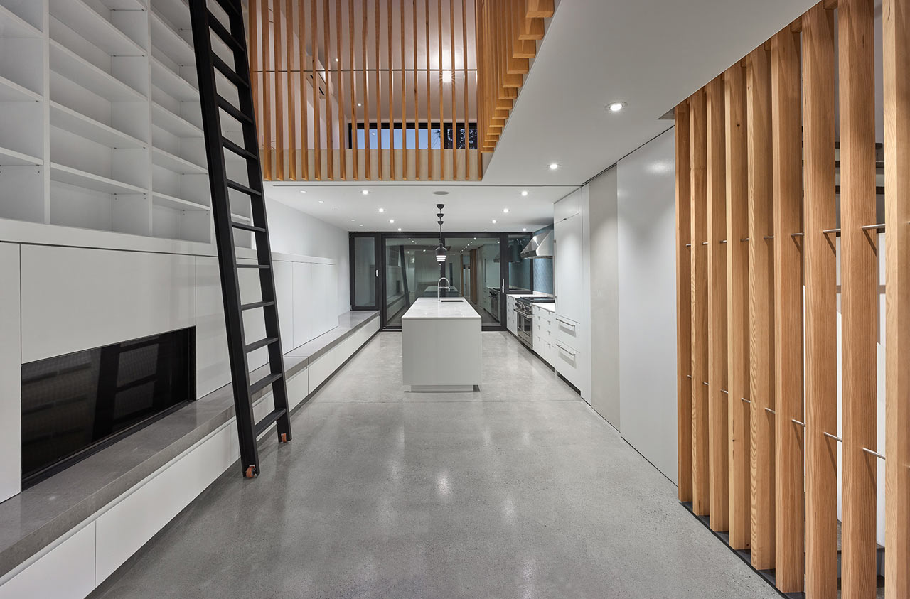 A Montreal Townhouse with a 32′ Atrium