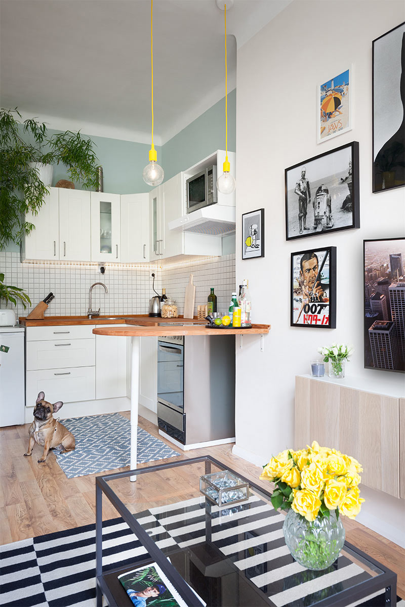 A Colorful, Budget-Friendly Apartment in Prague