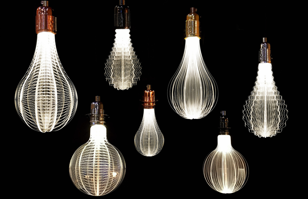 Laser Etched Light Bulbs - Design Milk