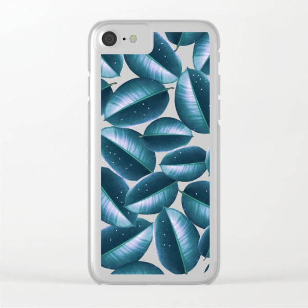 rubber-plant-clear-phone-case