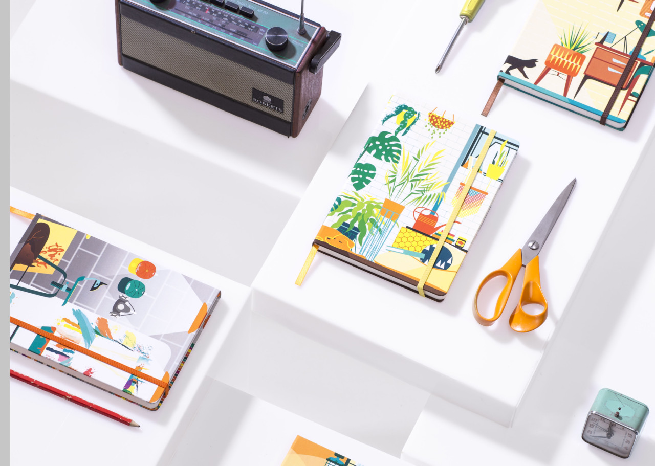 Illustrators Join together To Create Bookblock Notebooks