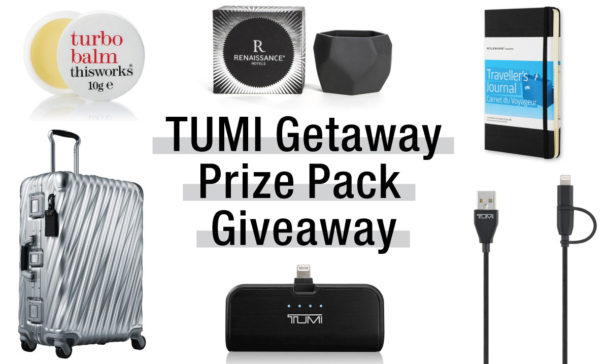 Giveaway: Huge TUMI Prize Pack Up for Grabs!