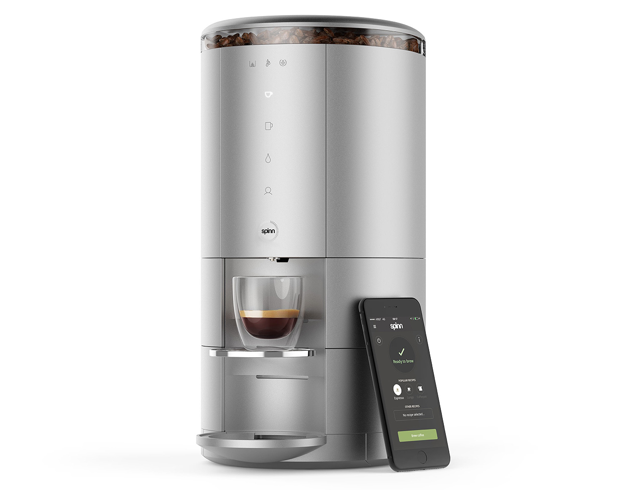 Spinn WiFi enabled coffee maker/espresso machine