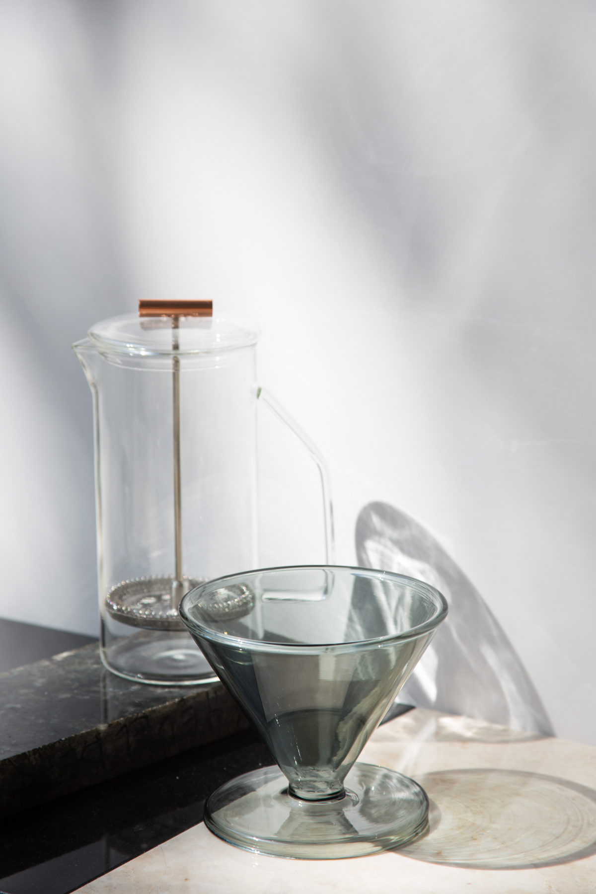 Yield Borosilicate Glass French Press — Aggregate Supply