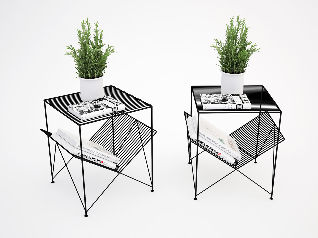 Atria Side Table from Gliese Design