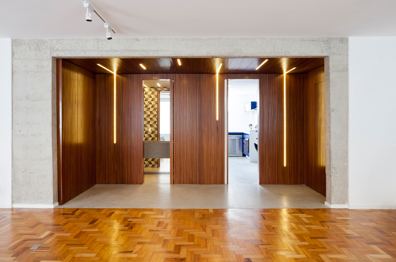 Tria Arquitetura Transforms a 1970s Apartment in São Paulo, Brazil
