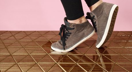 Flexible Wood Floor Mats from Sitskie Design Studio