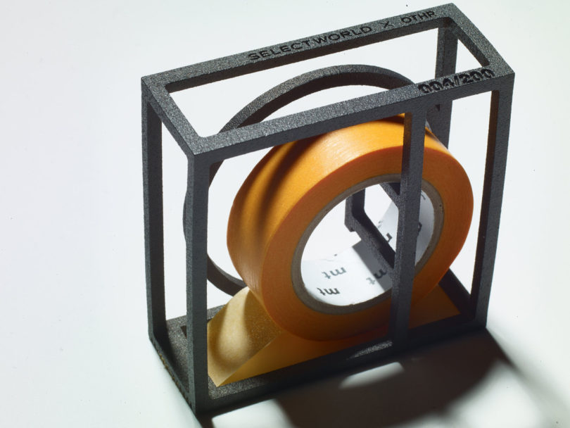 3D Printed wall tape dispenser by alejandro_castorena