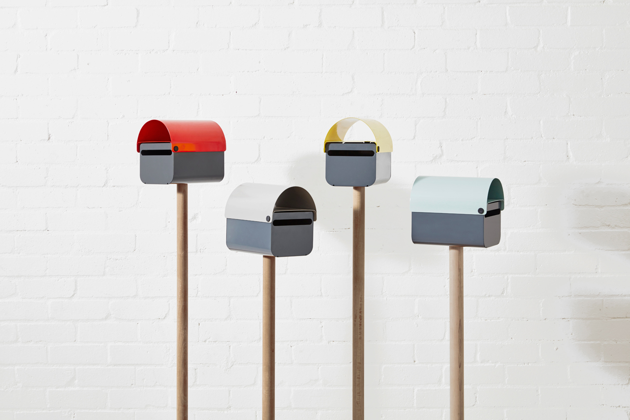 A Modern, Lockable Mailbox That Will Make Your House Pop