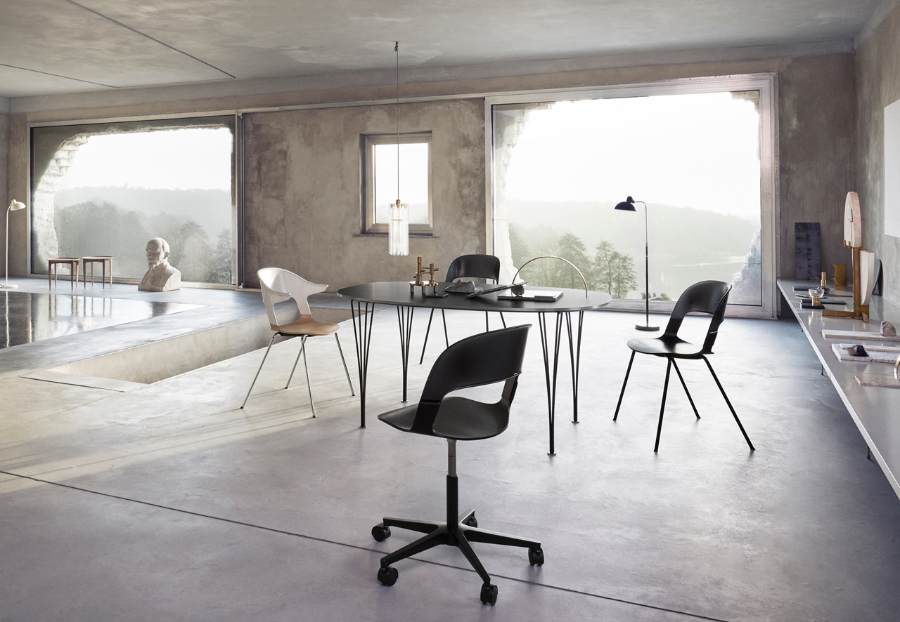 LAYER'S Pair Chair for Fritz Hansen Gets a New Update