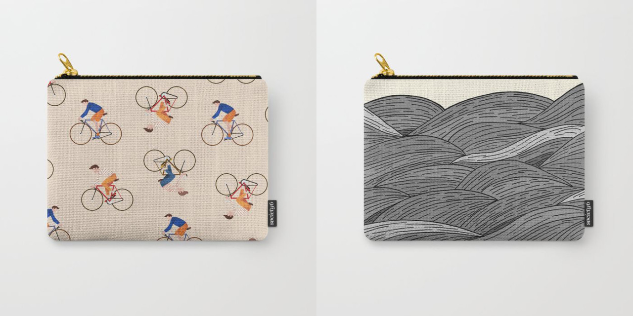 10 Pouches From Society6 To Help You Get Organized For Spring