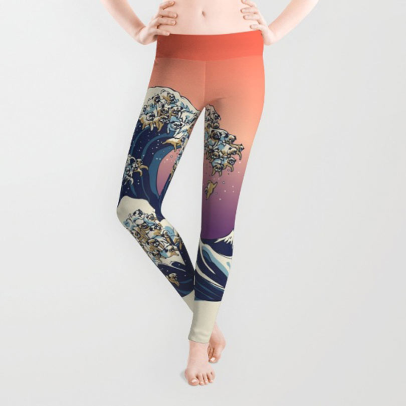 REALLY MERMAID Leggings by Monika Strigel