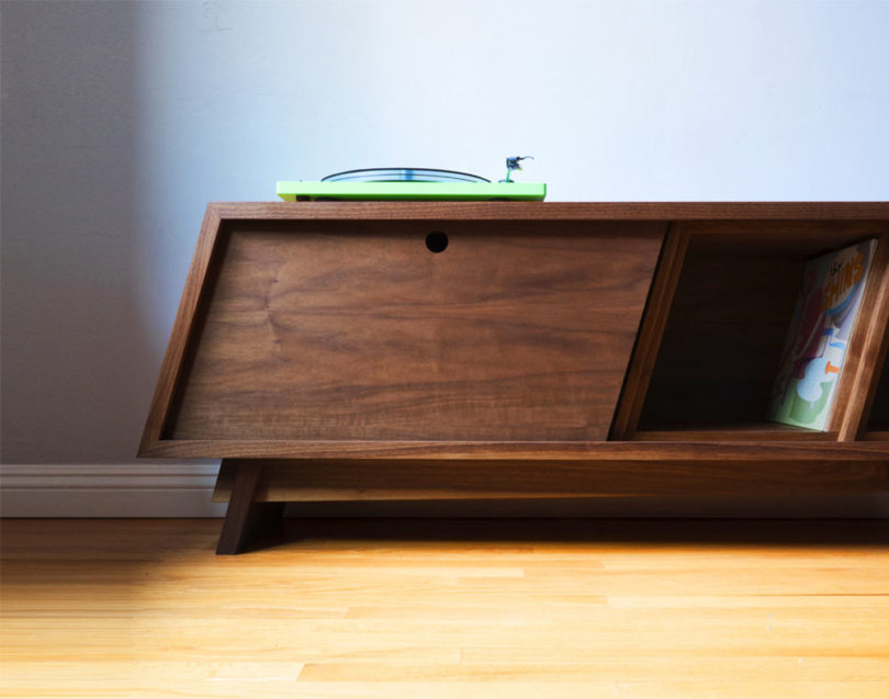 Designing And Building A Modern Record Player Console Design Milk